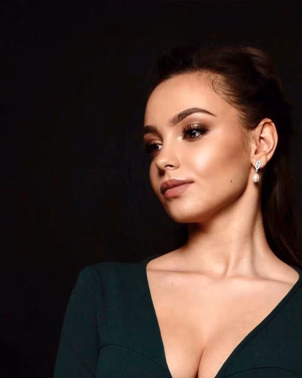 Diana european bride makeup