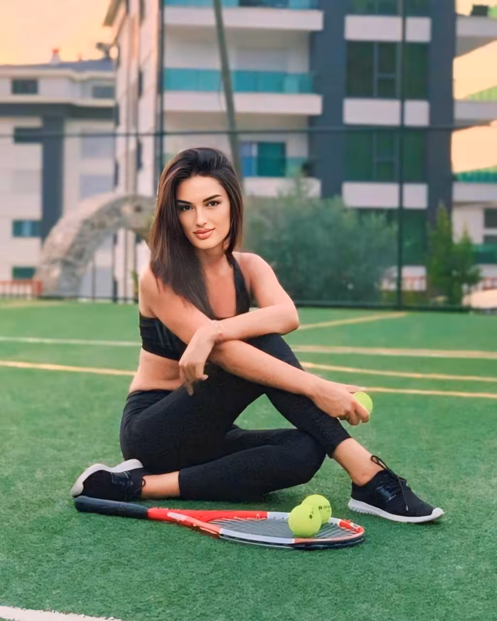 Hanna dating with european man